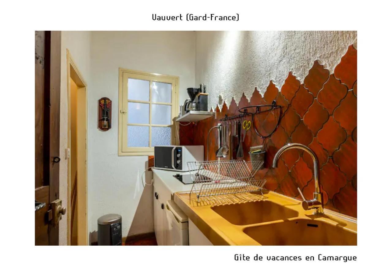 Gite De Vacances En Camargue ☆☆Nn Vauvert Eksteriør bilde