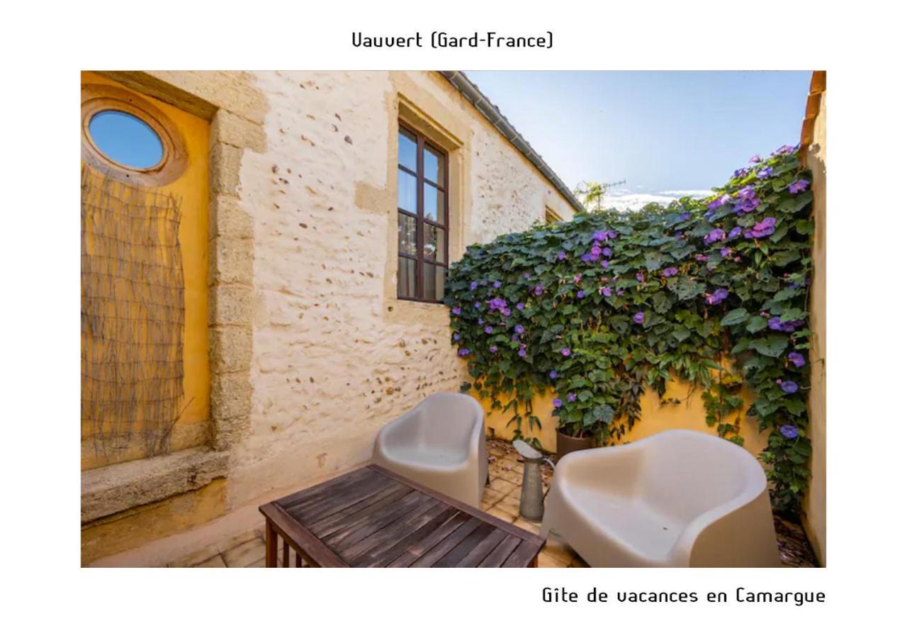 Gite De Vacances En Camargue ☆☆Nn Vauvert Eksteriør bilde