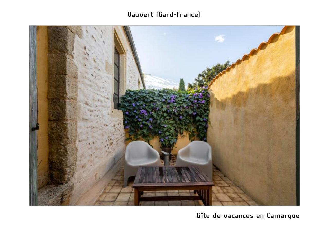 Gite De Vacances En Camargue ☆☆Nn Vauvert Eksteriør bilde